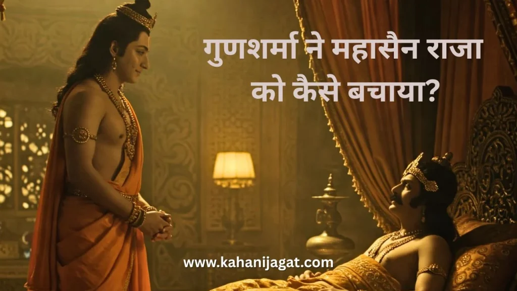 Mahasen Raja ke sath Gunosharma