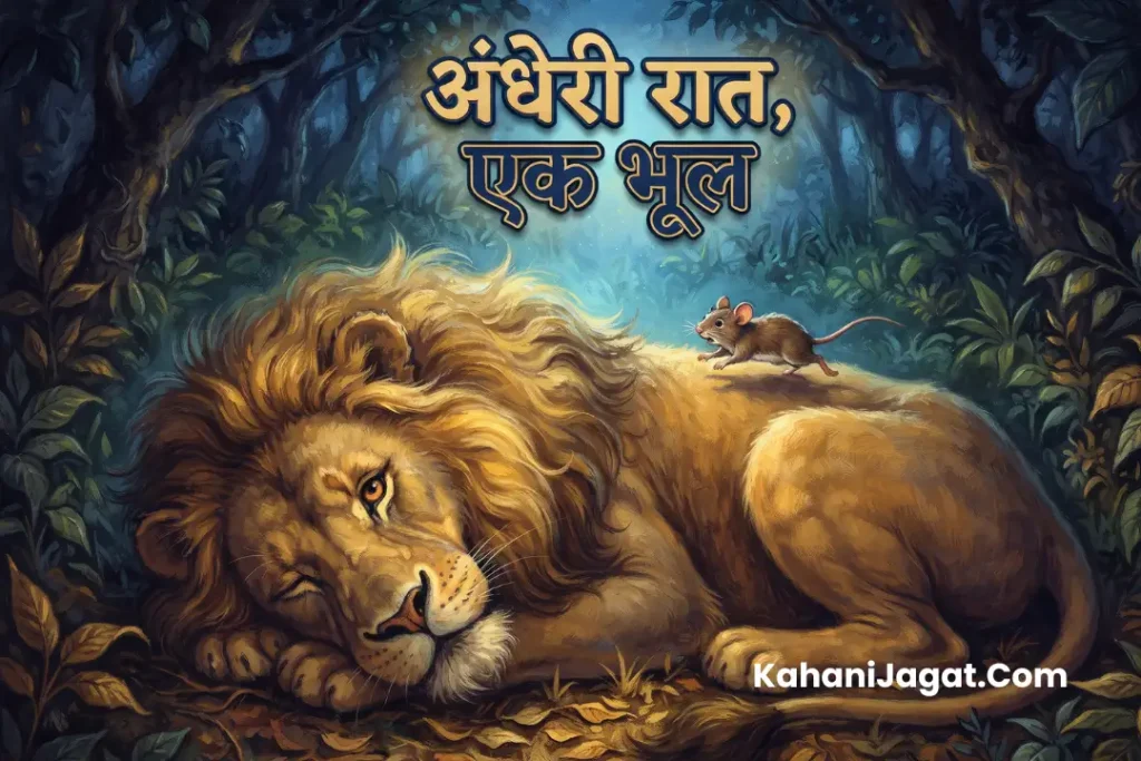 Andheri Raat, Ek Bhool